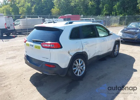 2015 Jeep Cherokee Limited из США, поврежденный, VIN 1C4PJMDB2FW500696